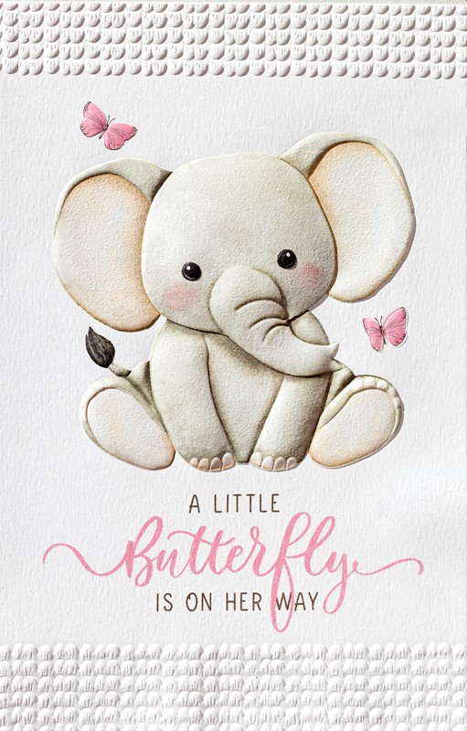 Baby Elephant | Baby greeting cards