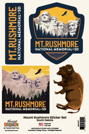 Mount Rushmore Sticker Set | Made in America