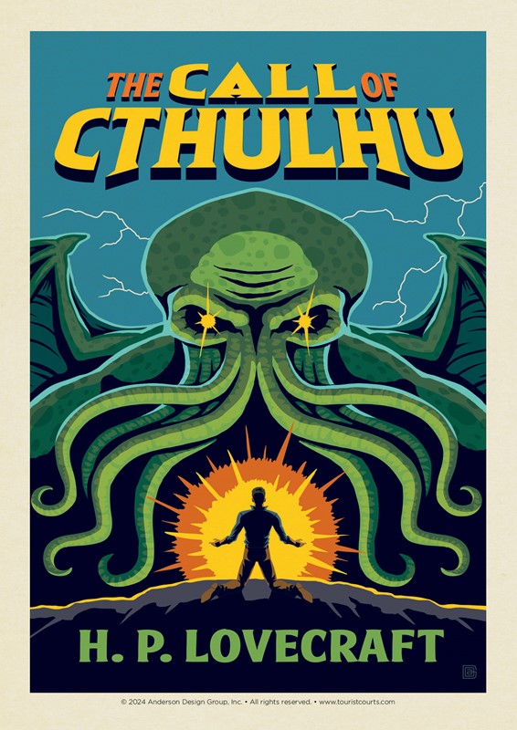 The Call of Cthulhu Postcard | USA Made