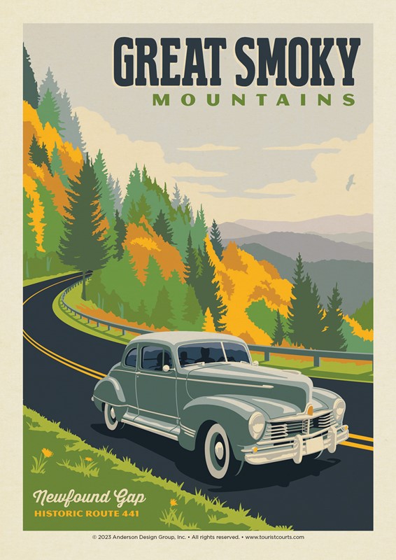 Great Smoky National Park Hwy 441 Postcard | USA Made