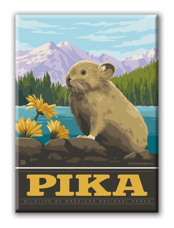 NP Wildlife Pika Magnet| American Made