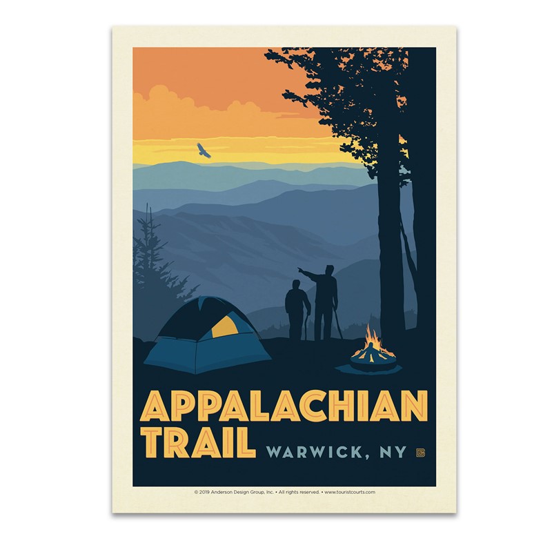 Warwick NY Appalachian Trail | Postcard