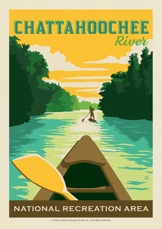 Chattahoochee River Georgia | Postcard