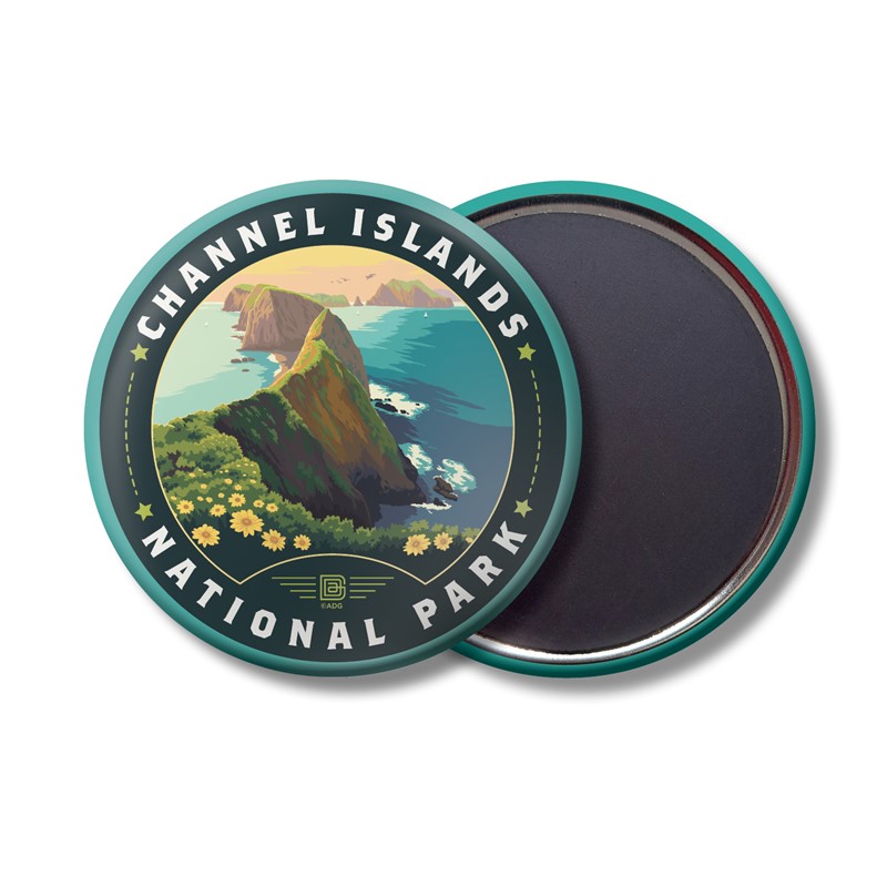 Channel Islands NP Inspiration Point Circle Magnet | Circle Magnets