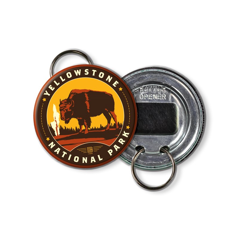 CRNP Cassidy Arch Circle Bottle Opener Key Ring | American Made