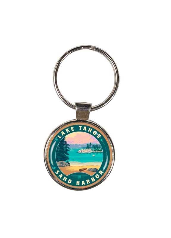 Lake Tahoe Sand Harbor Nevada Circle Dome KR| American Made