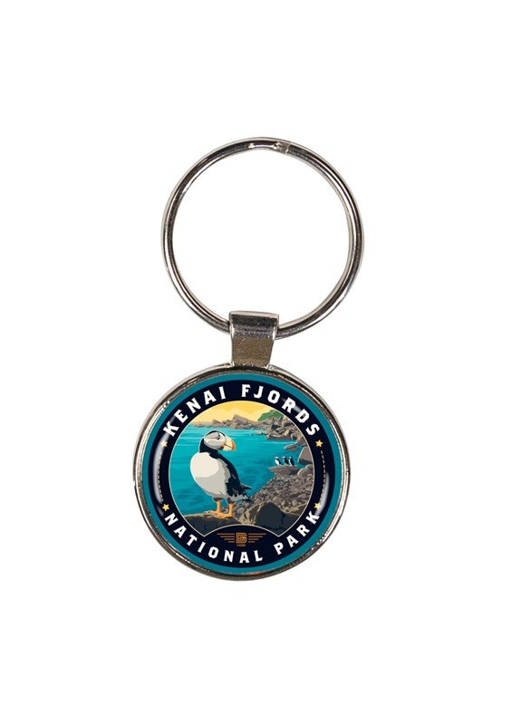 Kenai Fjords NP Puffin Circle Dome KR| American Made