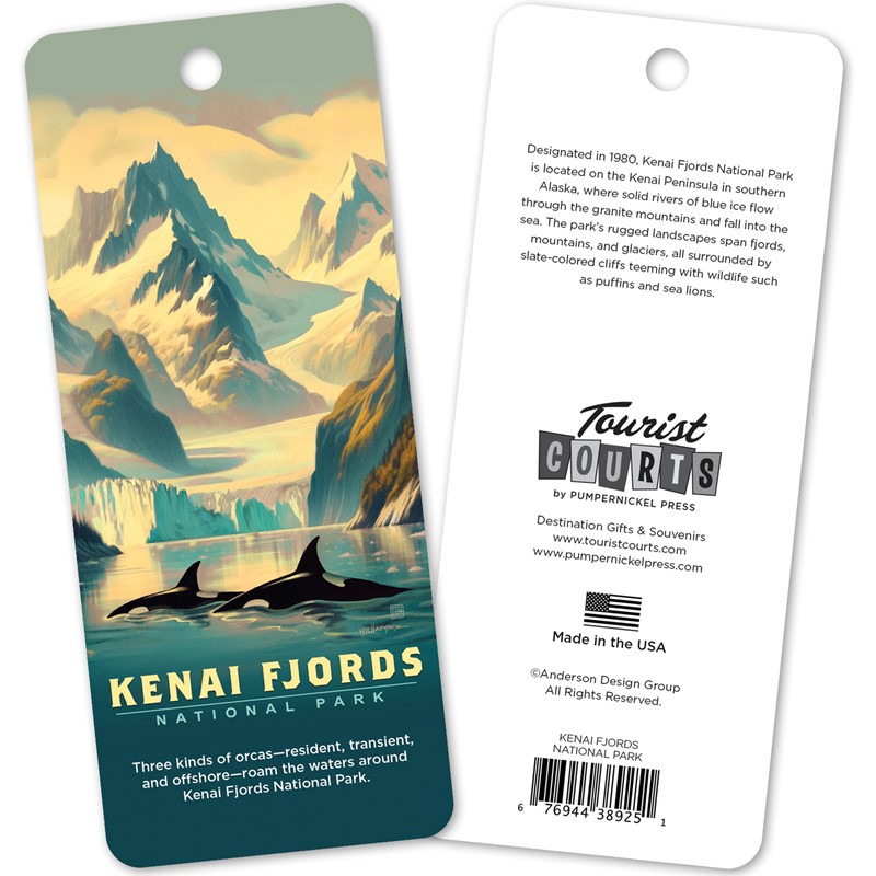 Kenai Fjords NP Alaska Bookmark | Bookmarks