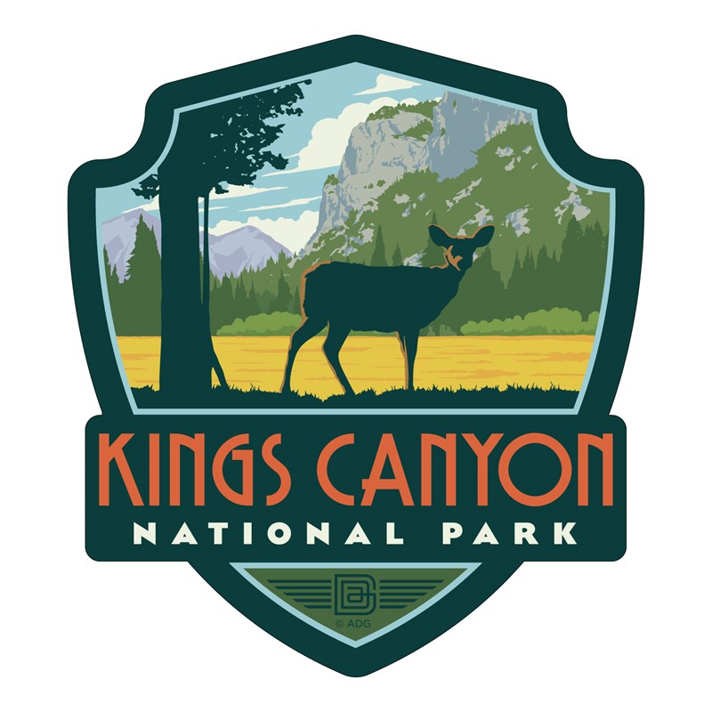 Kings Canyon Emblem Sticker| American Made