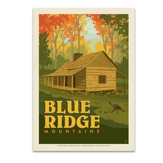 BRM Fall Cabin Postcard