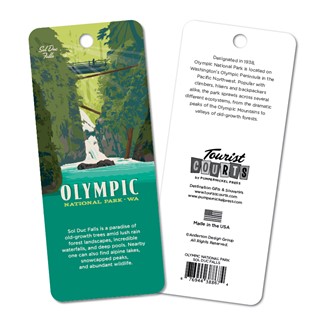 Olympic NP Sol Duc Falls Bookmark