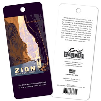 Zion Explore the Narrows National Park Bookmark | Bookmarks