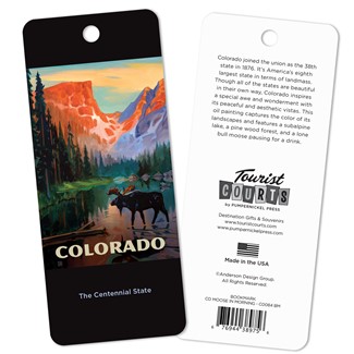 Colorado Moose in the Morning Bookmark | Bookmarks