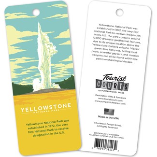 Yellowstone Old Faithful Bookmark | Bookmarks