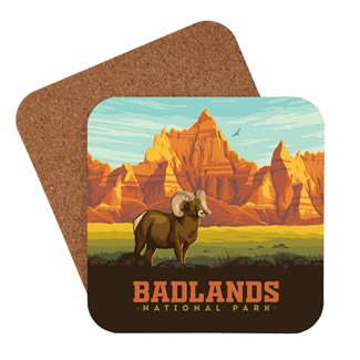 Badlands NP Vulture Peak Coaster | USA Made