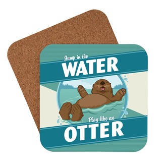 Jump in the Water, Play Like an Otter Coaster | Made is USA