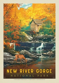 New River Gorge National Park & Preserve Fall Colors | USA Made