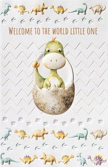 Kid Dinosaur  | Baby greeting cards