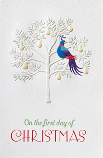 Partridge In A Pear Tree | Inspirational boxed Christmas cards