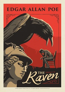 The Raven Postcard | USA Made