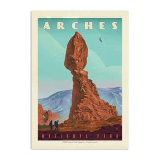 Arches NP Balanced Rock Postcard  | American Made