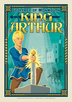 King Arthur Postcard | USA Made