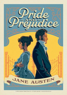 Pride and Prejudice Postcard | USA Made