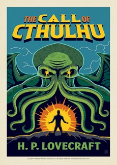 The Call of Cthulhu Postcard | USA Made