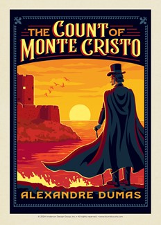 The Count of Monte Cristo Postcard | USA Made