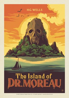 The Island of Dr. Moreau Postcard | USA Made