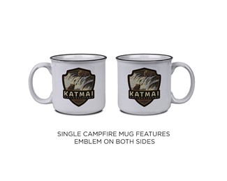 Katmai NP Fishing Party Campfire Mug | American Made