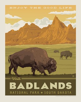 Badlands NP The Good Life 8"x10" Print | 8" x 10" Print