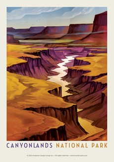 Canyonlands NP River View Postcard