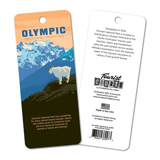 Olympic NP Mountain Goat Bookmark