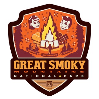 GSMNP Smores Emblem Sticker| Emblem Sticker