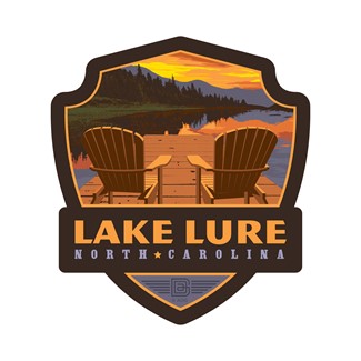 Lake Lure, NC Cheaper Than Therapy Emblem Sticker