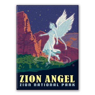 Zion NP Angel Magnet| American Made Magnet