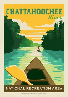 Chattahoochee River Georgia | Postcard