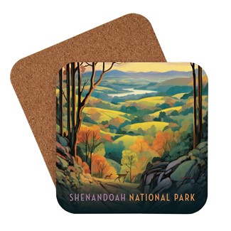 Shenandoah NP Mam Bear & Cubs Coaster| Made in USA
