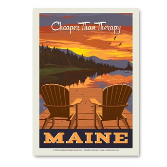 ME Cheaper than Therapy | Vertical Sticker