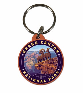 Grand Canyon NP Bright Angel Trail Circle Wood KR
