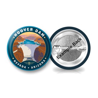 Hoover Dam Individual Button| Made in America