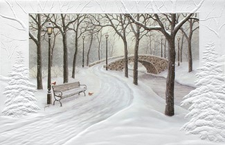 Stone Bridge | Scenic themed boxed Christmas cards