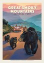Great Smoky Bear Jam Postcard