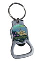 Shenandoah National Park Hawksbill Mountain Emblem Bottle Opener Keyring