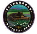 Shenandoah NP Wildflower Cub Circle Magnet