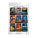 Space Travel Mini Sticker set