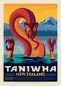 Mythical Creatures Taniwha New Zealand Postcard