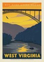 West Virginia New River Gorge Postcard