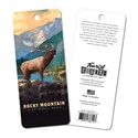 Rocky Mountain NP Bull Elk Bookmark